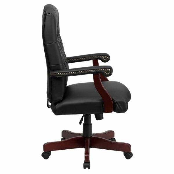 Shop for Black High Back Leather Chairw/ High Back Design near  Altamonte Springs