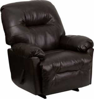 Buy Contemporary Style Brown Leather Recliner near  Casselberry