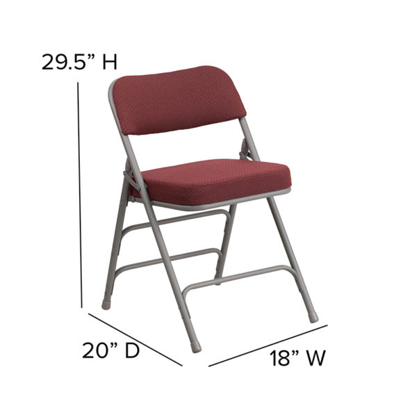 Looking for burgundy folding chairs near  Clermont?