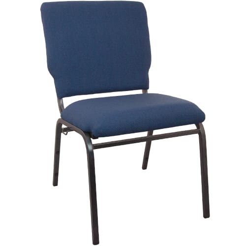 Buy Multipurpose Church Chair Navy Church Chairs 18.5" in  Orlando