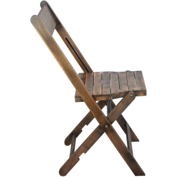 Shop for Slat Wood Folding Chair Blackw/ Old world style slatted wood seat offering both comfort and durability near  Casselberry