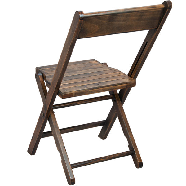 Find Antique black wood finish to compliment most decors folding chairs near  Apopka