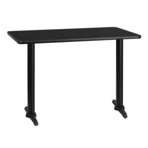 Buy Hospitality Table 30x42 Black Table-5x22 T-Base in  Orlando