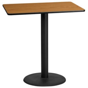 Buy Bar Height Hospitality Table 30x45 NA Laminate Table-RDBase in  Orlando