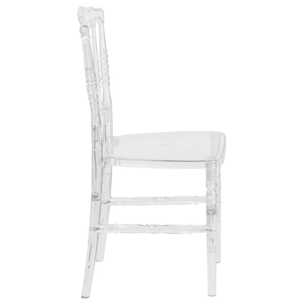 Shop for Clear Napoleon Stack Chairw/ Stack Quantity: 10 near  Winter Park