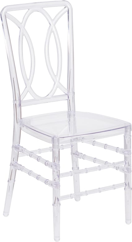 Buy Chiavari Seating Clear Designer Stack Chair in  Orlando