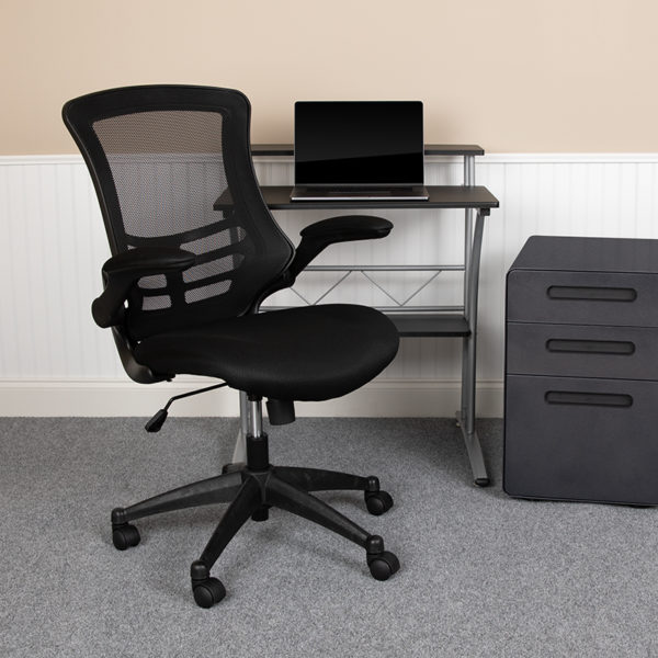 Buy Contemporary Task Office Chair Black Mid-Back Task Mesh Chair near  Oviedo at Capital Office Furniture