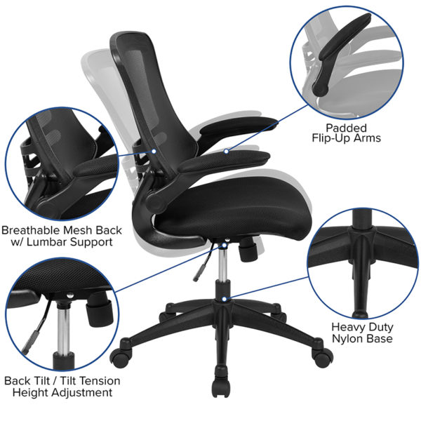 BIFMA Certified Ventilated Mesh Back office chairs near  Leesburg at Capital Office Furniture