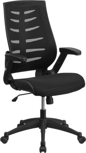 Buy Contemporary Office Chair Black High Back Mesh Chair near  Sanford at Capital Office Furniture