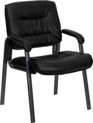 Buy Guest Office Chair Black LeatherSoft Side Chair near  Daytona Beach at Capital Office Furniture