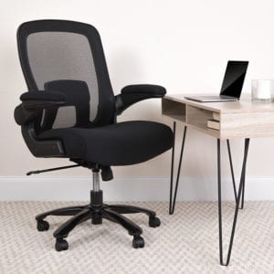 Buy Big and tall office chair with wheels Black 500LB High Back Chair near  Clermont at Capital Office Furniture