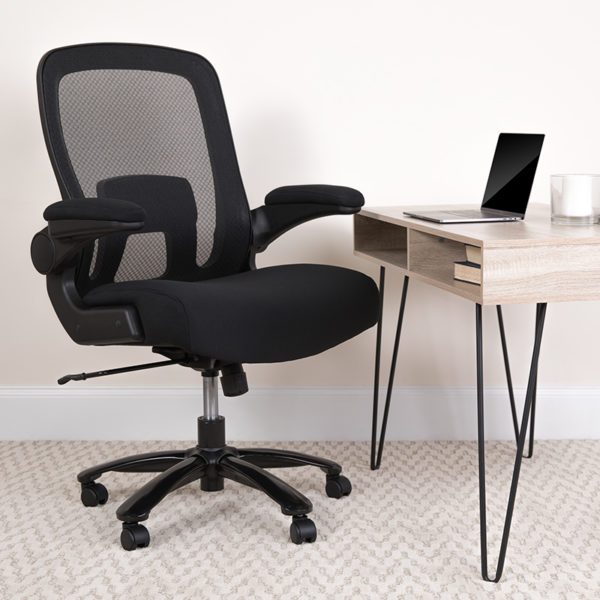 Buy Big and tall office chair with wheels Black 500LB High Back Chair near  Saint Cloud at Capital Office Furniture