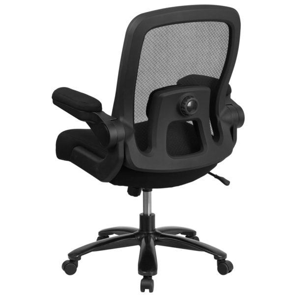 New office chairs in black w/ Padded Flip-Up Arms at Capital Office Furniture near  Lake Buena Vista at Capital Office Furniture
