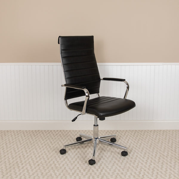 Buy Modern Executive Office Chair Black LeatherSoft Office Chair near  Daytona Beach at Capital Office Furniture
