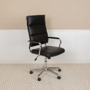 Buy Modern Executive Office Chair Black LeatherSoft Office Chair near  Sanford at Capital Office Furniture
