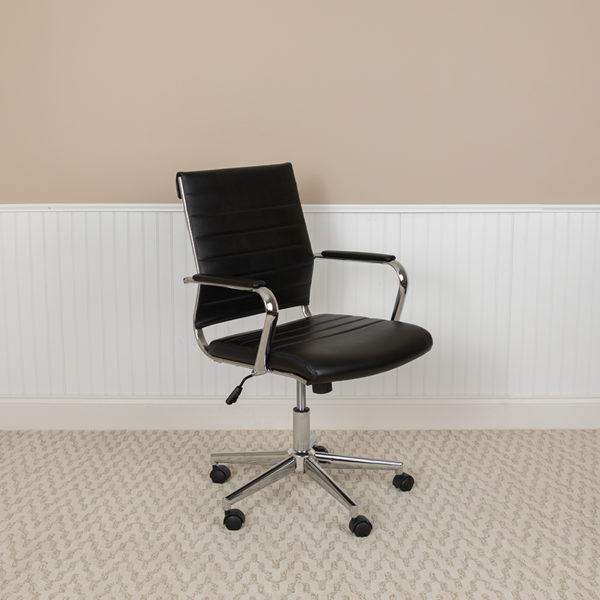Buy Modern Executive Office Chair Black LeatherSoft Office Chair near  Kissimmee at Capital Office Furniture