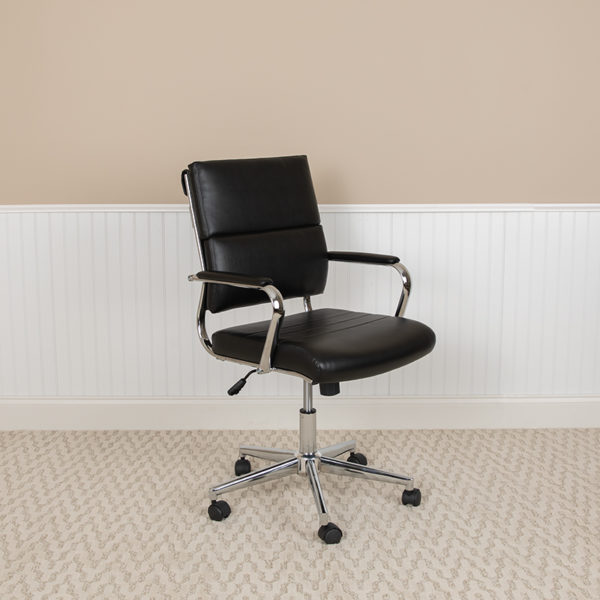 Buy Modern Executive Office Chair Black LeatherSoft Office Chair near  Oviedo at Capital Office Furniture