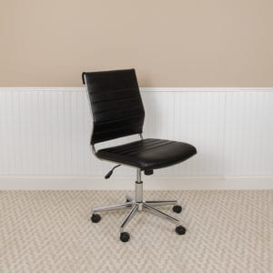Buy Modern Executive Office Chair Black LeatherSoft Office Chair near  Oviedo at Capital Office Furniture