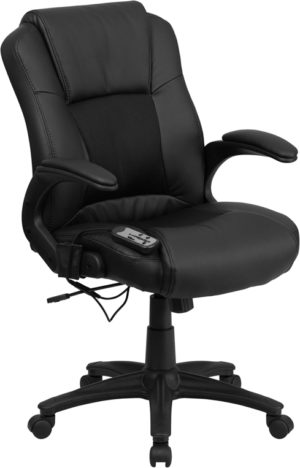 Buy Contemporary Office Chair Black Mid-Back Massage Chair in  Orlando at Capital Office Furniture