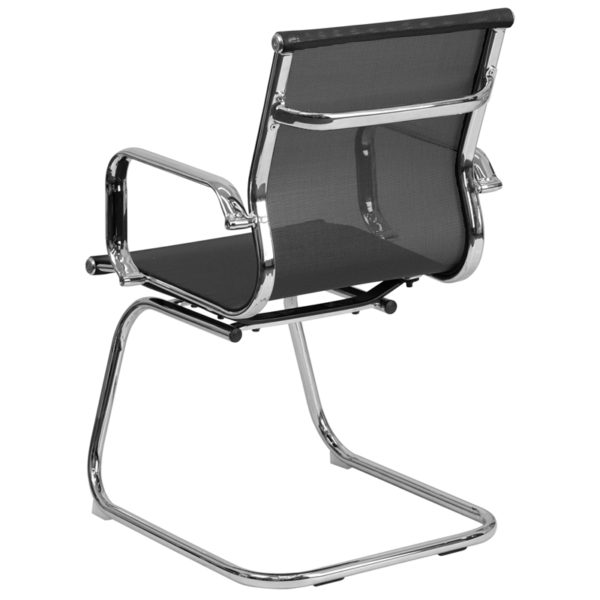 Shop for Black Mesh Side Chairw/ Ventilated Mesh Material near  Kissimmee at Capital Office Furniture