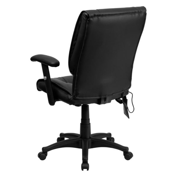 Shop for Black Mid-Back Massage Chairw/ Mid-Back Design near  Windermere at Capital Office Furniture