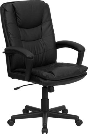 Buy Contemporary Office Chair Black High Back Leather Chair near  Clermont at Capital Office Furniture