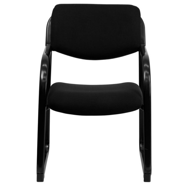New office guest and reception chairs in black w/ Contoured Cushions at Capital Office Furniture near  Lake Buena Vista at Capital Office Furniture
