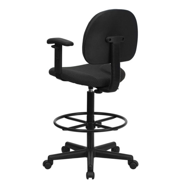 Shop for Black Fabric Draft Chairw/ Mid-Back Design near  Ocoee at Capital Office Furniture