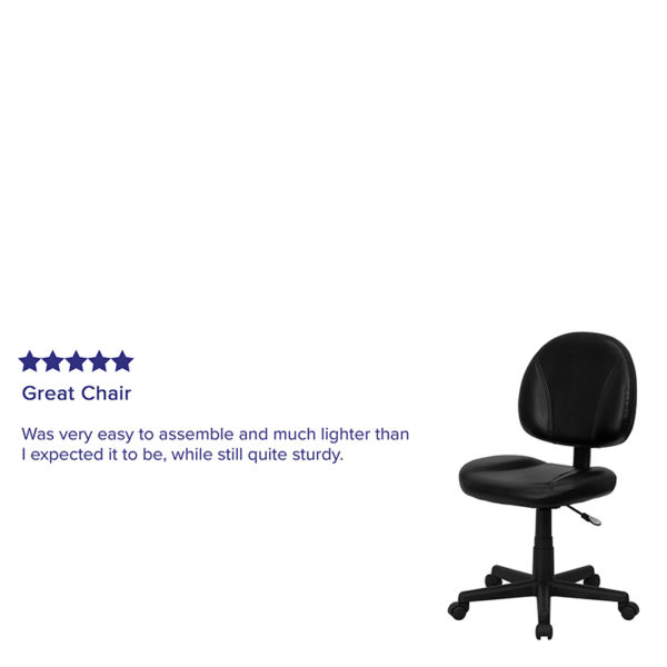 Shop for Black Mid-Back Task Chairw/ Mid-Back Design near  Casselberry at Capital Office Furniture
