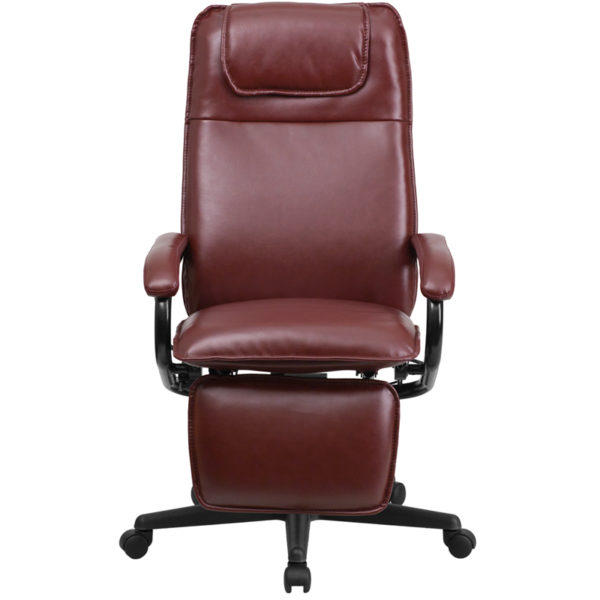 New office chairs in burgundy w/ Footrest Adjusts in Increments at Capital Office Furniture near  Leesburg at Capital Office Furniture