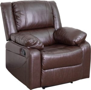 Buy Contemporary Style Brown Leather Recliner in  Orlando at Capital Office Furniture