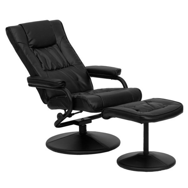 New recliners in black w/ Wall Clearance: 8" at Capital Office Furniture near  Oviedo at Capital Office Furniture
