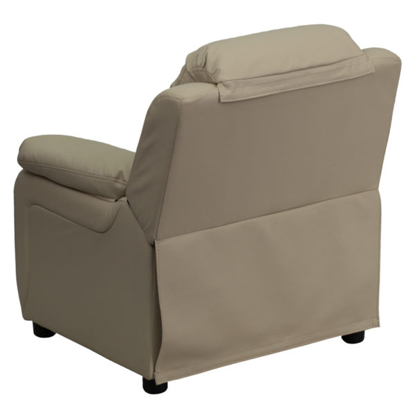 Shop for Beige Vinyl Kids Reclinerw/ Headrest Cover near  Winter Springs at Capital Office Furniture