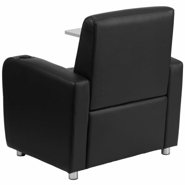 Shop for Black Leather Tablet Chairw/ Raised Tablet Arm Swings 360 Degrees near  Leesburg at Capital Office Furniture