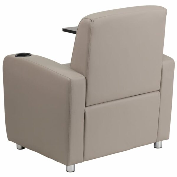 Shop for Gray Leather Tablet Chairw/ Raised Tablet Arm Swings 360 Degrees near  Windermere at Capital Office Furniture
