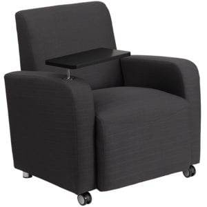 Buy Contemporary Style Gray Fabric Tablet Guest Chair in  Orlando at Capital Office Furniture