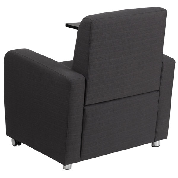 Shop for Gray Fabric Tablet Guest Chairw/ Raised Tablet Arm Swings 360 Degrees near  Ocoee at Capital Office Furniture