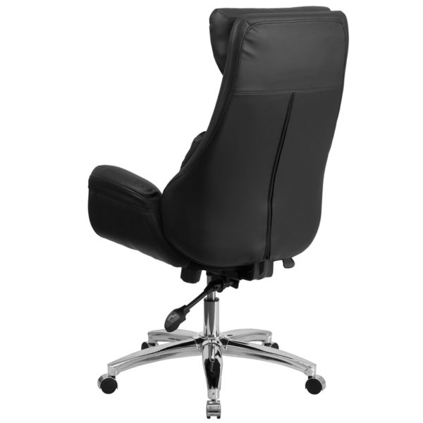 Shop for Black High Back Leather Chairw/ High Back Design with Headrest near  Lake Mary at Capital Office Furniture