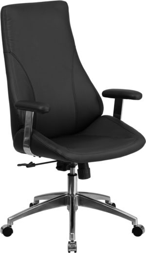 Buy Contemporary Office Chair Black High Back Leather Chair near  Daytona Beach at Capital Office Furniture