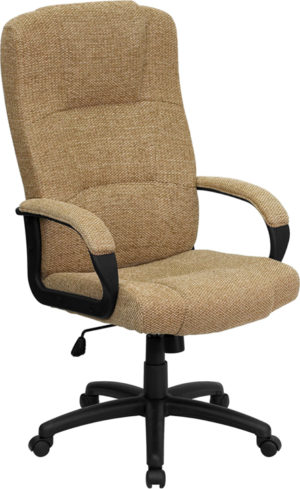 Buy Contemporary Office Chair Beige High Back Fabric Chair near  Winter Garden at Capital Office Furniture