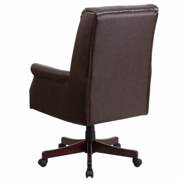 Shop for Brown High Back Leather Chairw/ High Back Design near  Windermere at Capital Office Furniture