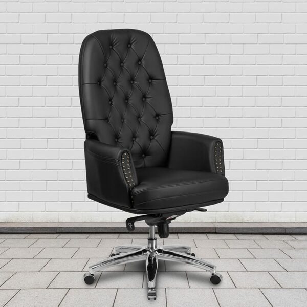 Buy Traditional Office Chair Black High Back Leather Chair near  Saint Cloud at Capital Office Furniture