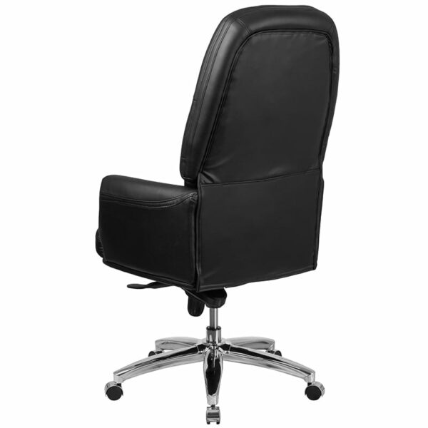 Nice High Back Traditional Tufted LeatherSoft Multifunction Executive Swivel Ergonomic Office Chair w/ Arms Button Tufted Back office chairs near  Kissimmee at Capital Office Furniture