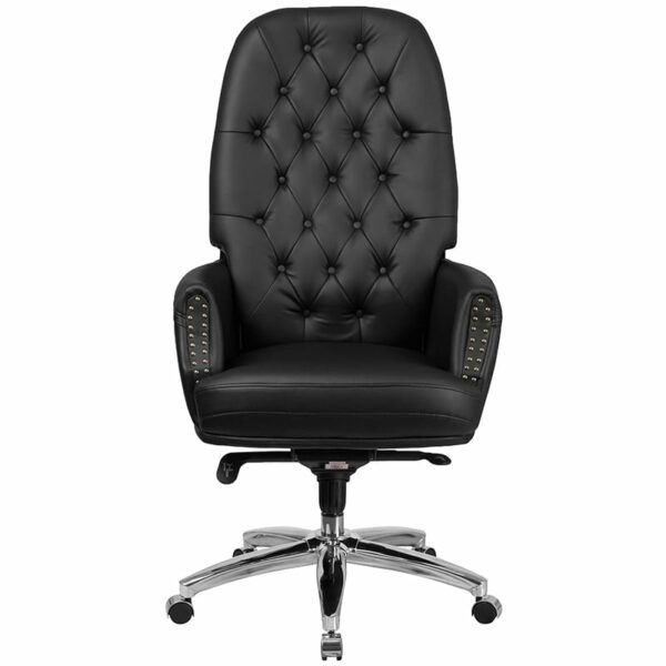 New office chairs in black w/ Multi-Tilt Lock Mechanism rocks/tilts and locks the chair in infinite positions at Capital Office Furniture near  Daytona Beach at Capital Office Furniture
