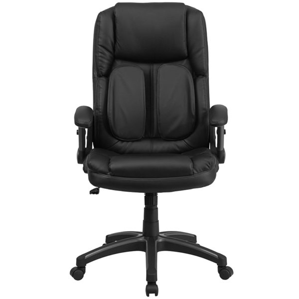 New office chairs in black w/ Tilt Tension Adjustment Knob adjusts the chair's backward tilt resistance at Capital Office Furniture near  Windermere at Capital Office Furniture