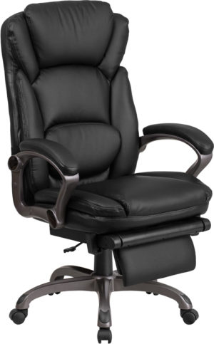 Buy Contemporary Office Chair Black Reclining Leather Chair near  Daytona Beach at Capital Office Furniture