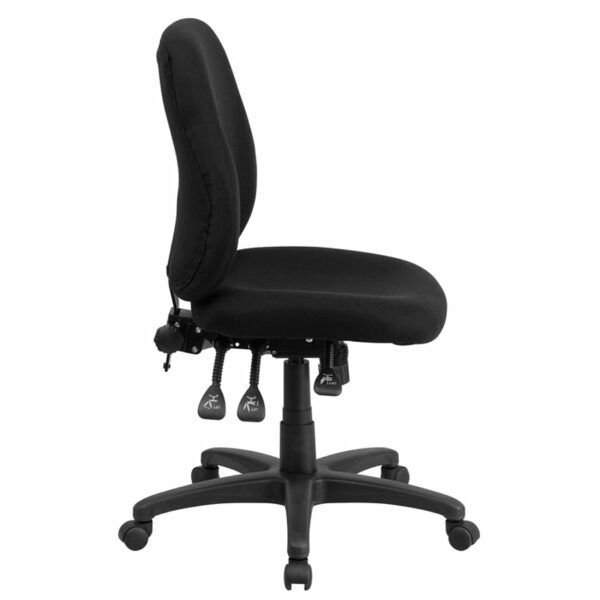 Nice Mid-Back Fabric Multifunction Swivel Ergonomic Task Office Chair Built-In Lumbar Support office chairs near  Lake Buena Vista at Capital Office Furniture