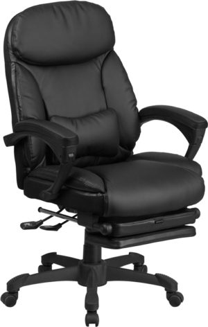 Buy Contemporary Office Chair Black Reclining Leather Chair near  Lake Buena Vista at Capital Office Furniture
