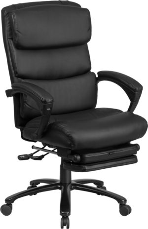 Buy Contemporary Office Chair Black Reclining Leather Chair near  Lake Buena Vista at Capital Office Furniture