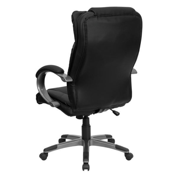 Shop for Black High Back Leather Chairw/ High Back Design with Headrest near  Winter Springs at Capital Office Furniture